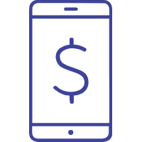 Tap "+" at the bottom of the screen, then tap the Zelle® icon.